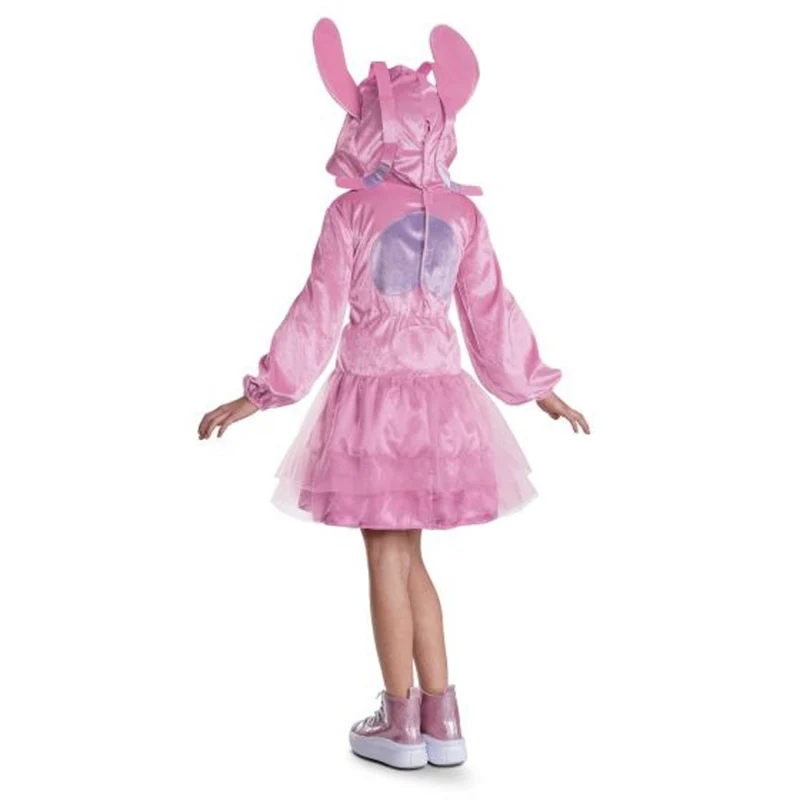 Angel Classic Dress Costume for Kids, Disney Lilo & Stitch, Hooded Dress