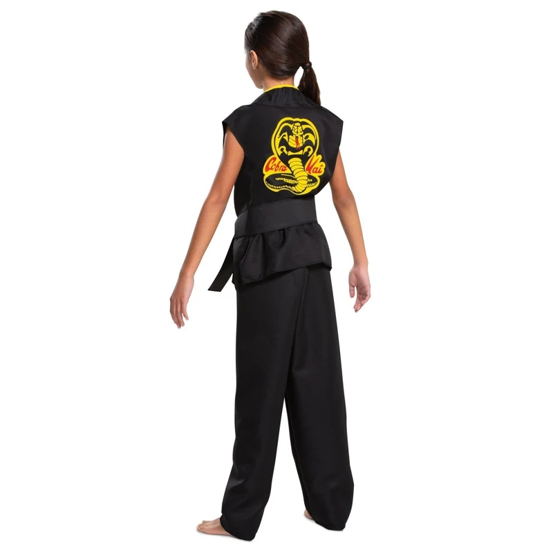 Cobra Kai Classic Costume for Kids, Top, Pants and Belt