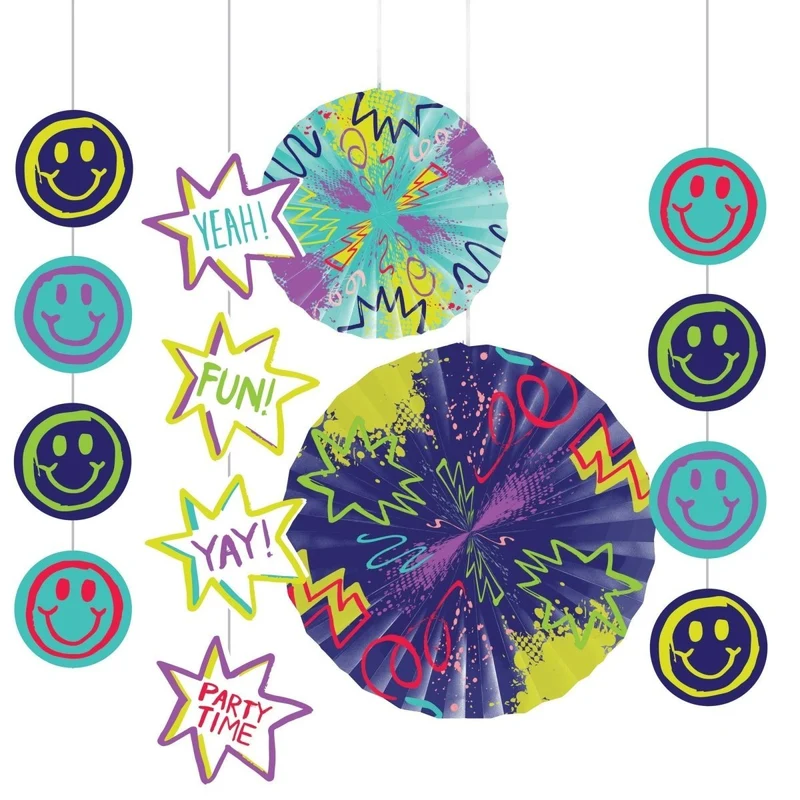 Graffiti Party Birthday Decoration Kit, 1 Count