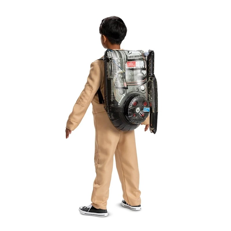 Ghostbusters Deluxe Costume for Kids, Jumpsuit and Proton Pack with Wand