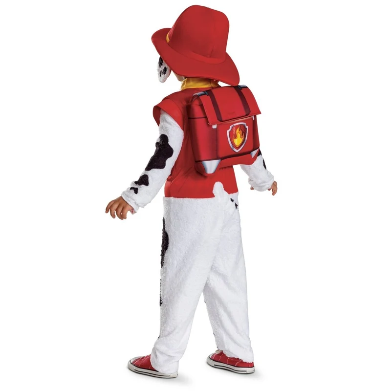 Marshall Deluxe Costume for Toddlers, Paw Patrol, Jumpsuit with Tail and Headpiece